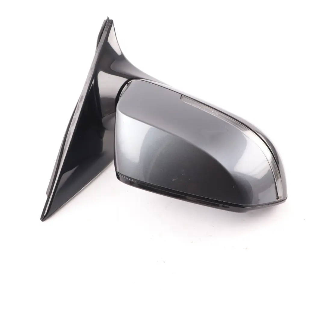 Wing Mirror BMW F10 F11 LCI Outside Heated Door Right O/S Mineral Grey - B39