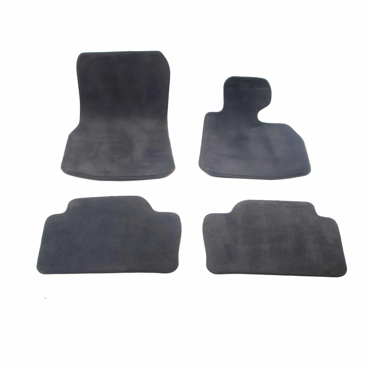 BMW F36 Gran Coupe Interior Front Rear Floor Velour Mats Anthrazit Set 7360791