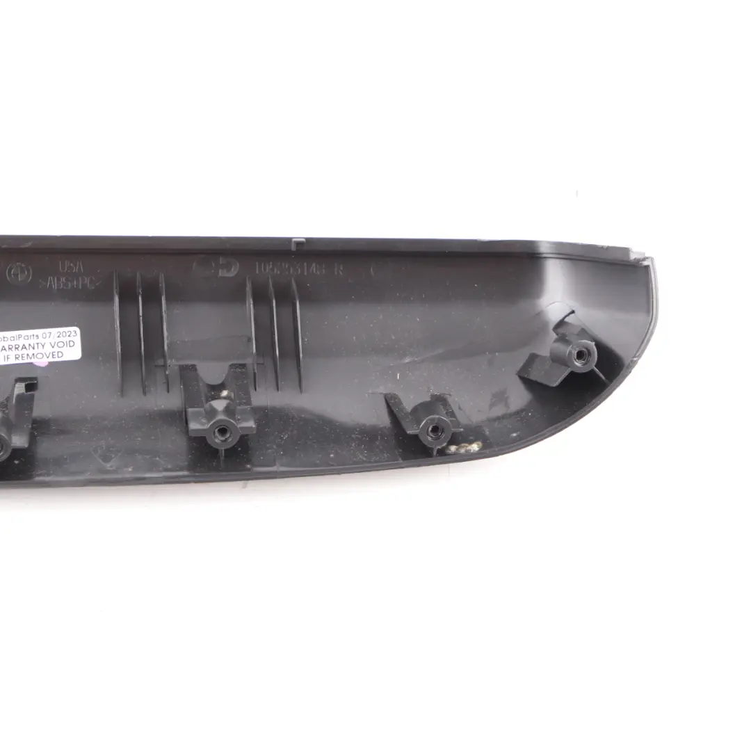 BMW X3 F25 Door Panel Switch Trim Front Right O/S Panel Cover Black 7361320