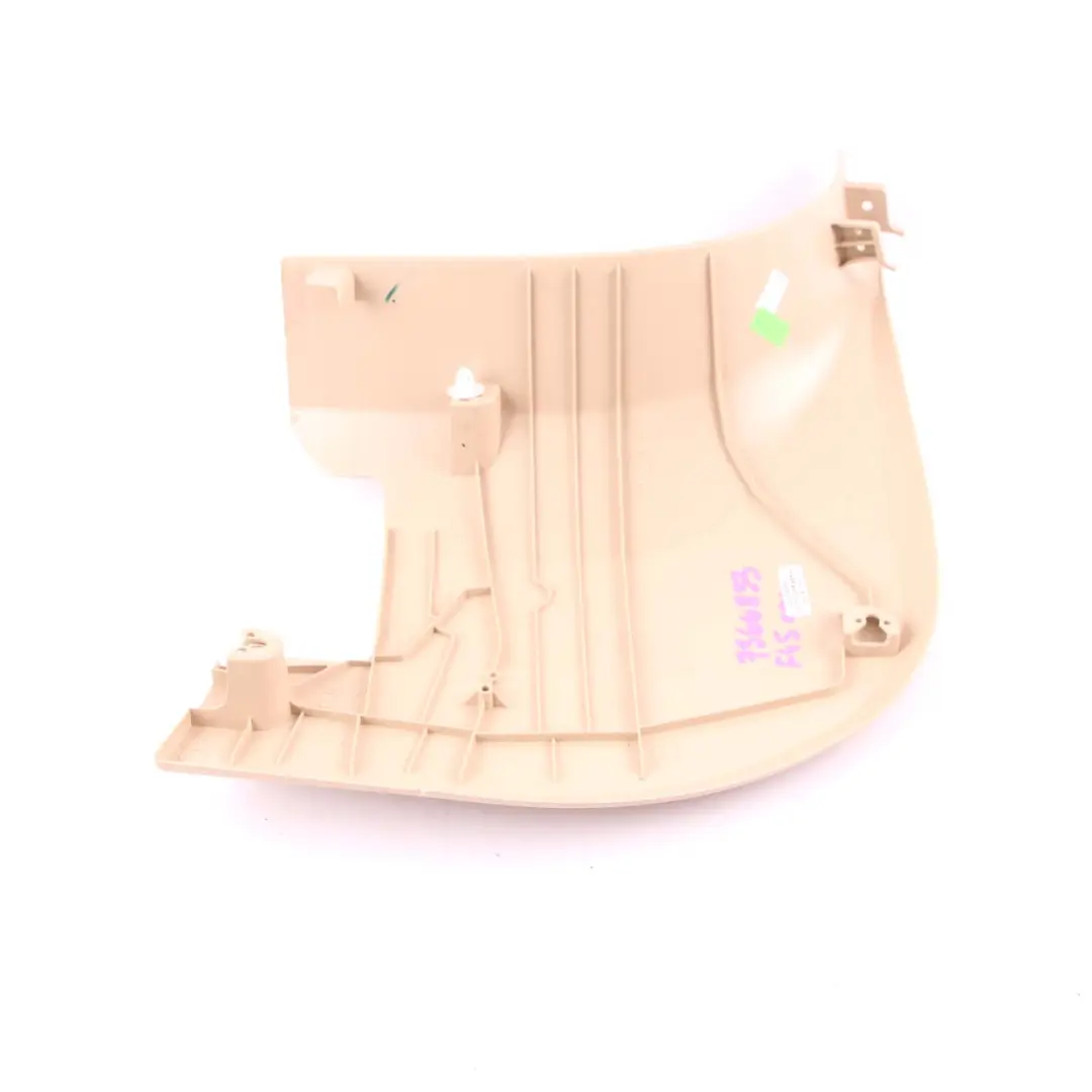 Trim Panel BMW F45 F46 Front Left Bottom N/S Floor Cover Canberra Beige 7366853