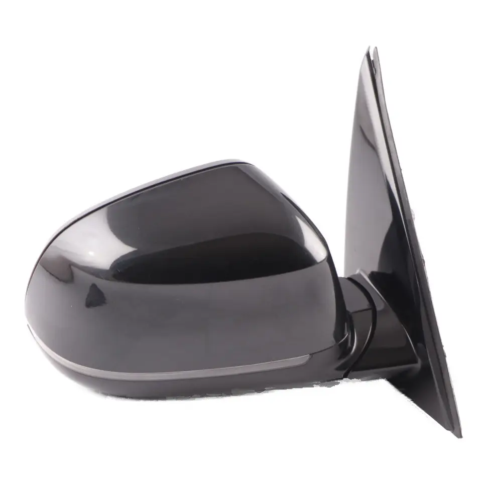 BMW X3 F25 Wing Mirror Heated High Gloss Door Right O/S Black Sapphire - 475