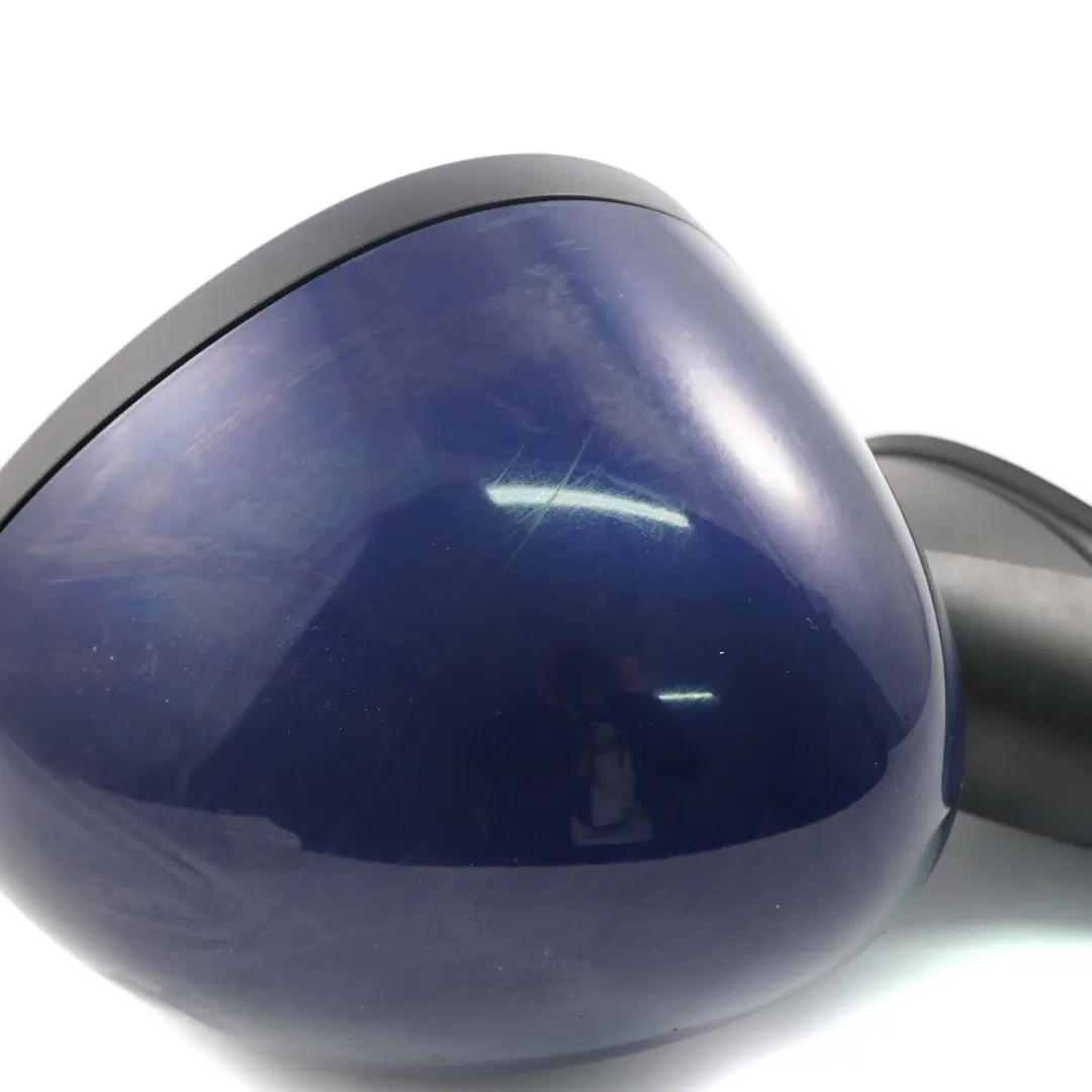 Mini Cooper F55 F56 F57 Right O/S Outside Heated Wing Mirror Deep Blue B69