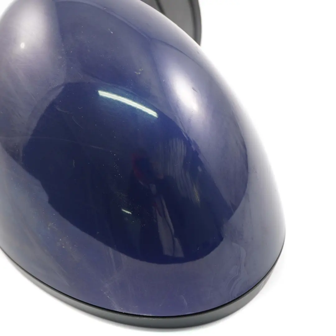 Mini Cooper F55 F56 F57 Right O/S Outside Heated Wing Mirror Deep Blue B69