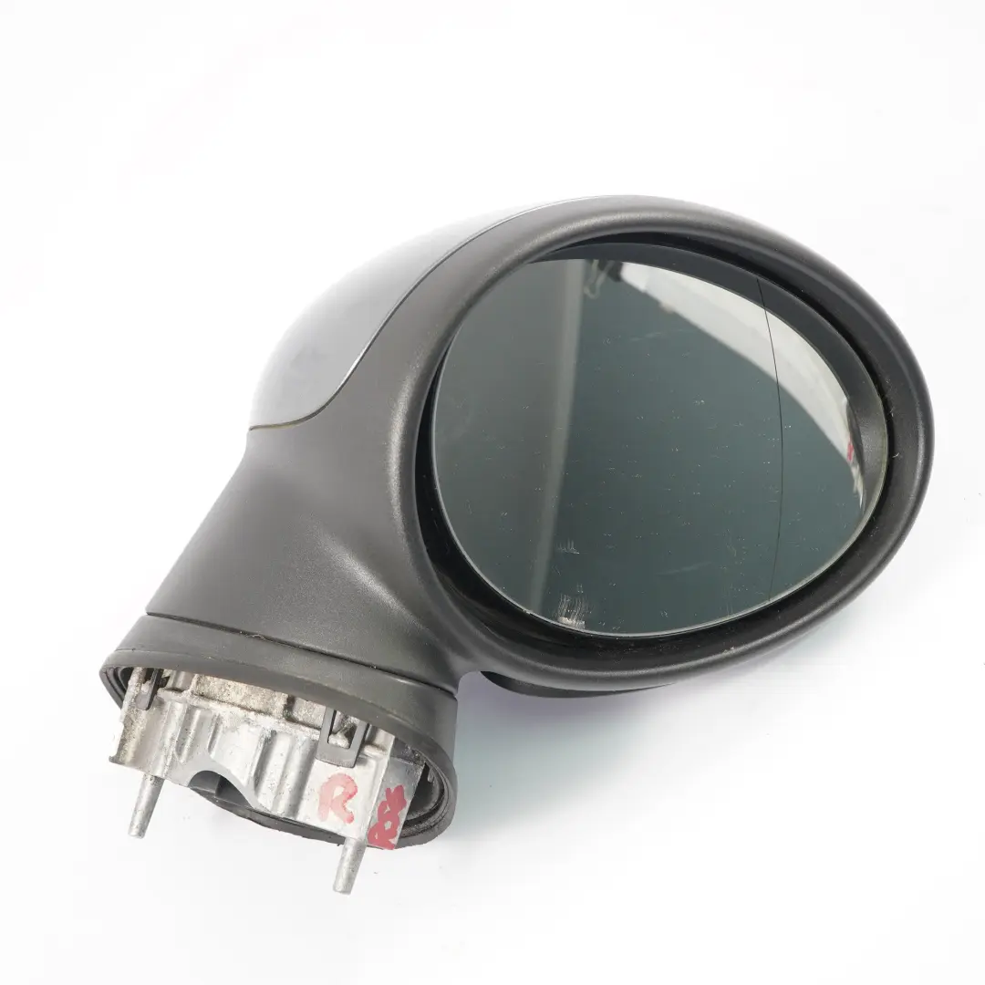 Wing Mirror Mini Cooper R55 R56 Right Door Power Fold Heated O/S Dark Silver 871