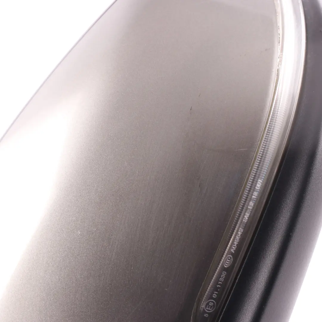 BMW F46 Wing Mirror Door Left N/S Outside 6 Pins Platinum Silver Metallic - C08