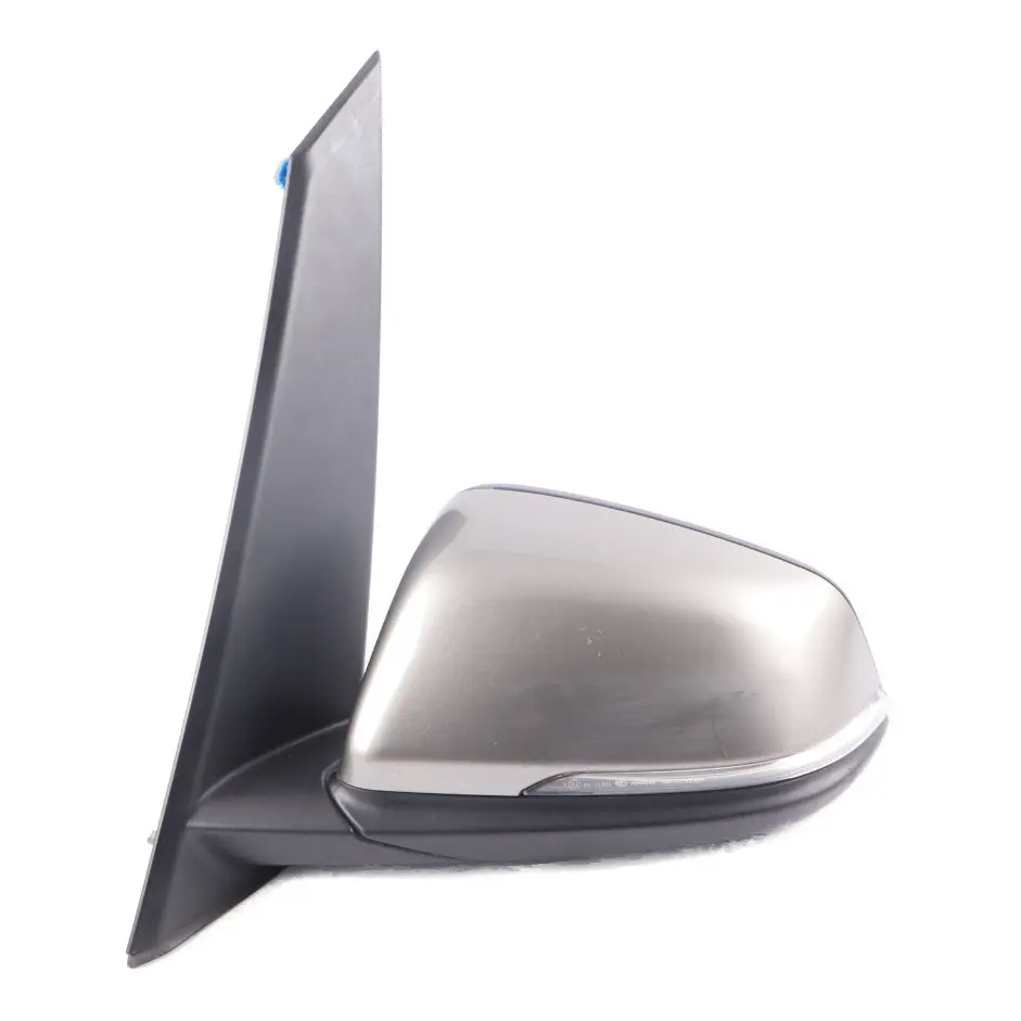 BMW F46 Wing Mirror Door Left N/S Outside 6 Pins Platinum Silver Metallic - C08