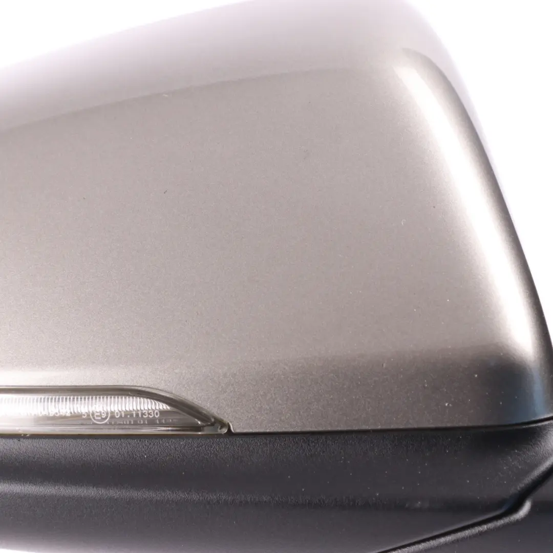 BMW F46 Wing Mirror Door Right O/S Outside 6 Pins Platinum Silver Metallic - C08