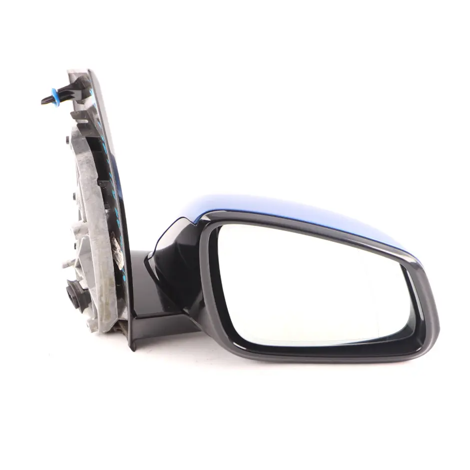 BMW F46 Wing Mirror Door Right O/S Estoril Blue Metallic - B45