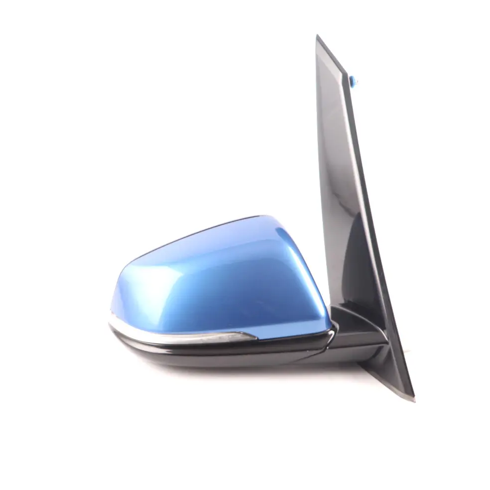 BMW F46 Wing Mirror Door Right O/S Estoril Blue Metallic - B45