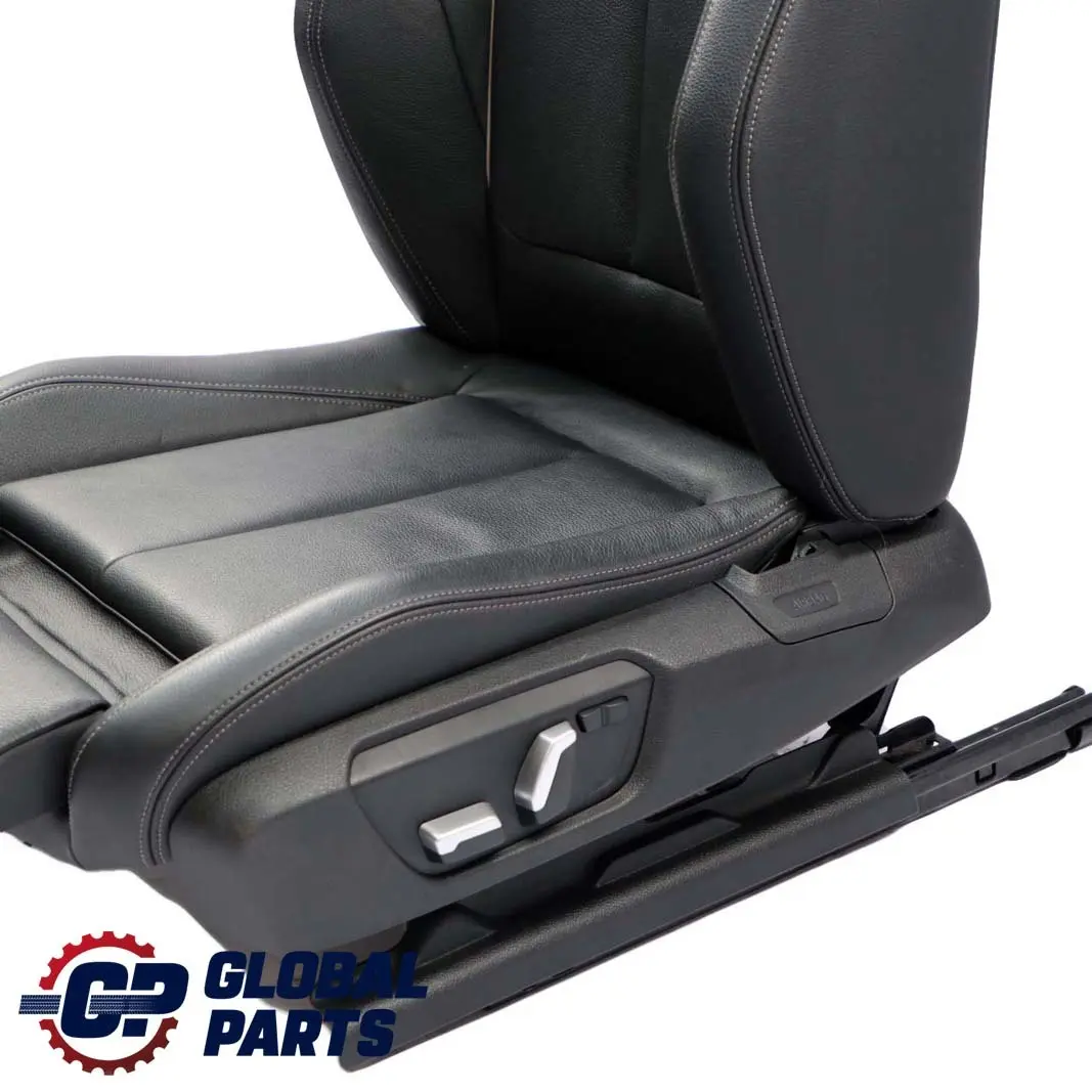 BMW 3 Series F30 F31 LCI Heated Sport Black Leather Front Left N/S Seat Memory