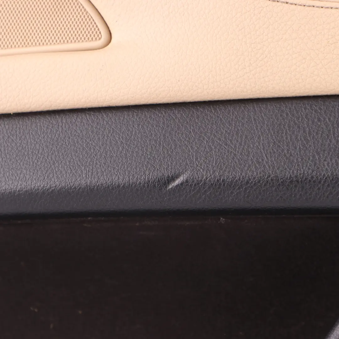 BMW F10 F11 LCI Door Card Front Right O/S Lining Panel Leather Dakota Beige