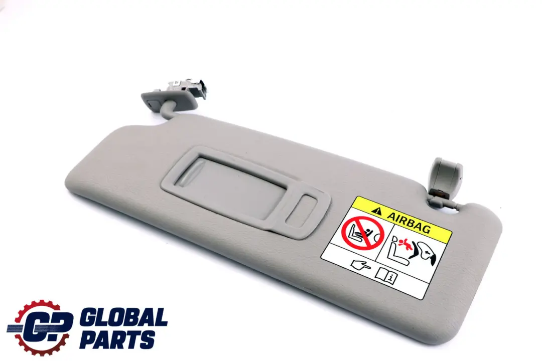 BMW X1 Series F48 Sun Visor Mirror Left N/S Illuminated Label Grey 7452561
