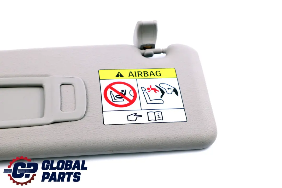 BMW X1 Series F48 Sun Visor Mirror Left N/S Illuminated Label Grey 7452561