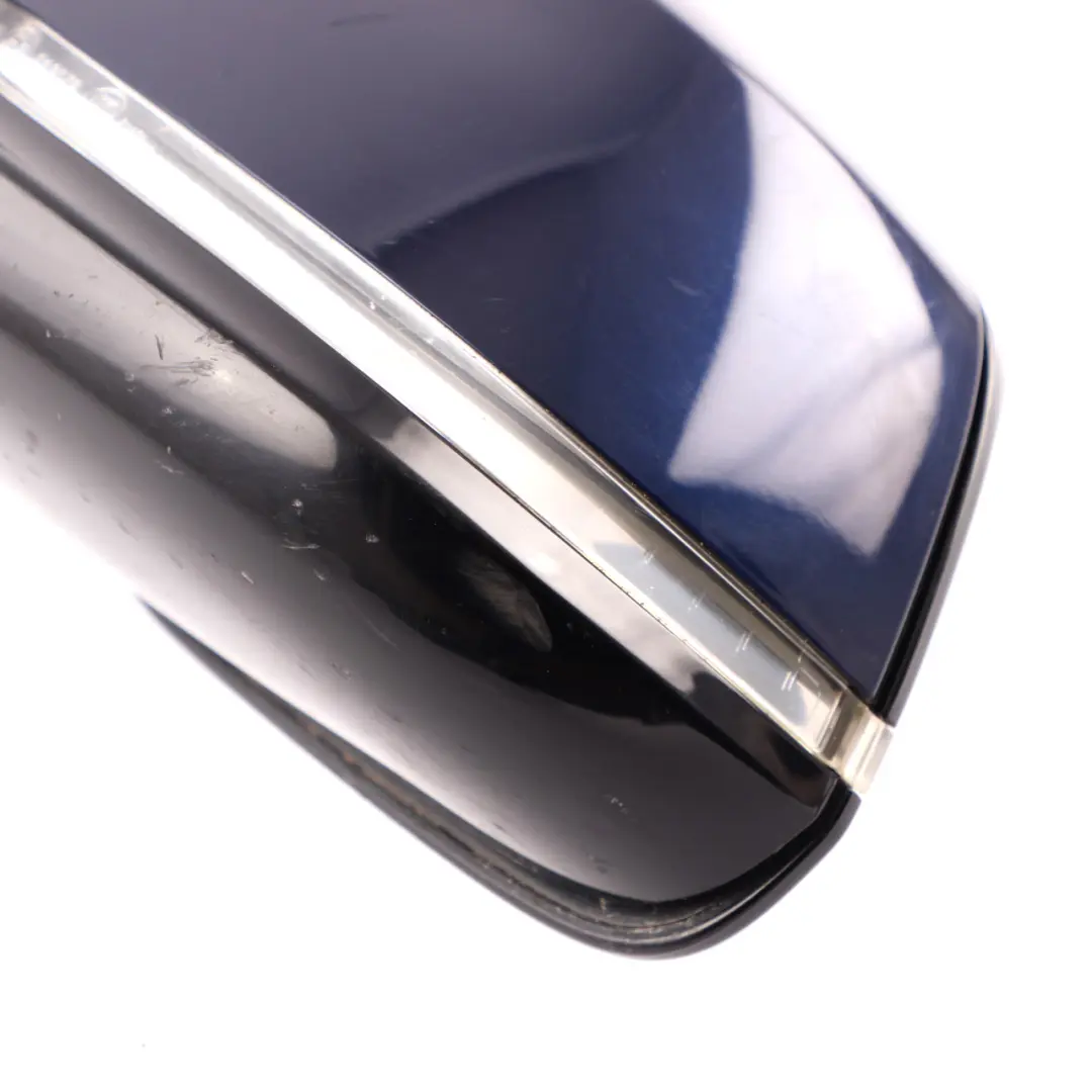 Wing Mirror BMW F32 F33 F36 High Gloss Auto Dip Door Left N/S Tanzanite Blue X10