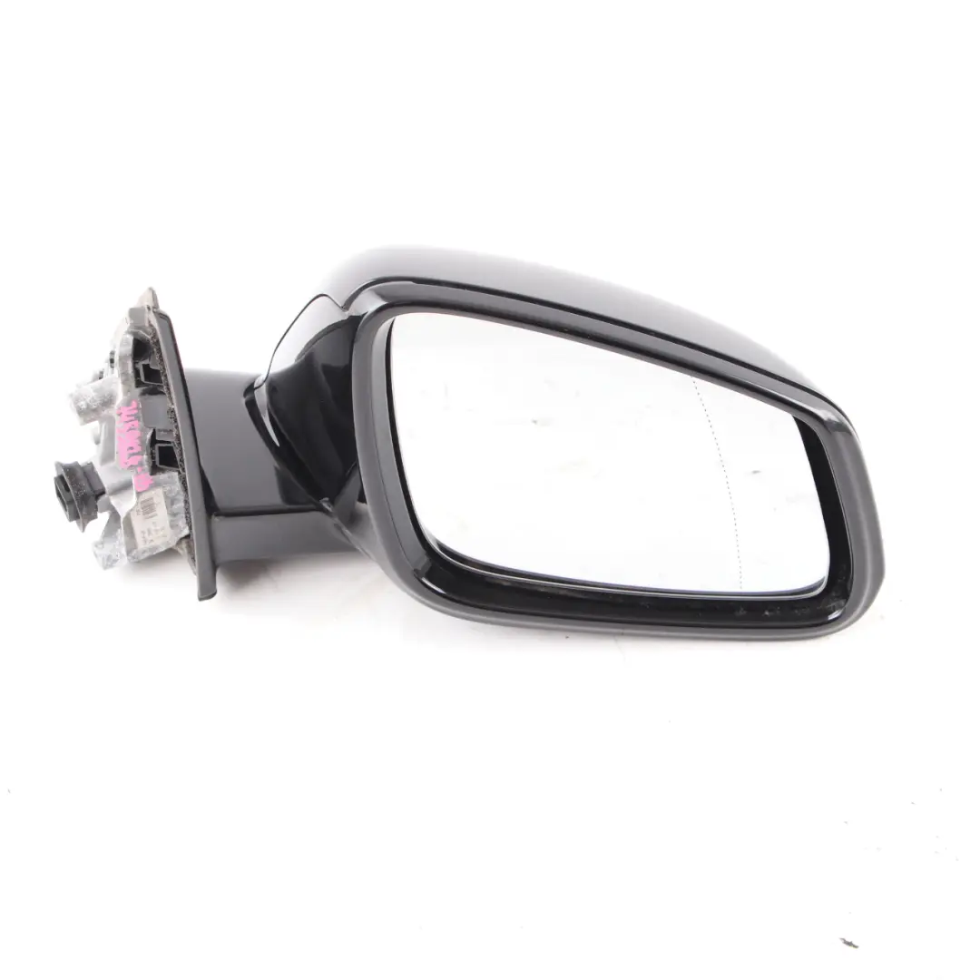 BMW X1 F48 Wing Mirror High Gloss Right O/S 5 Pins Black Sapphire Metallic 475