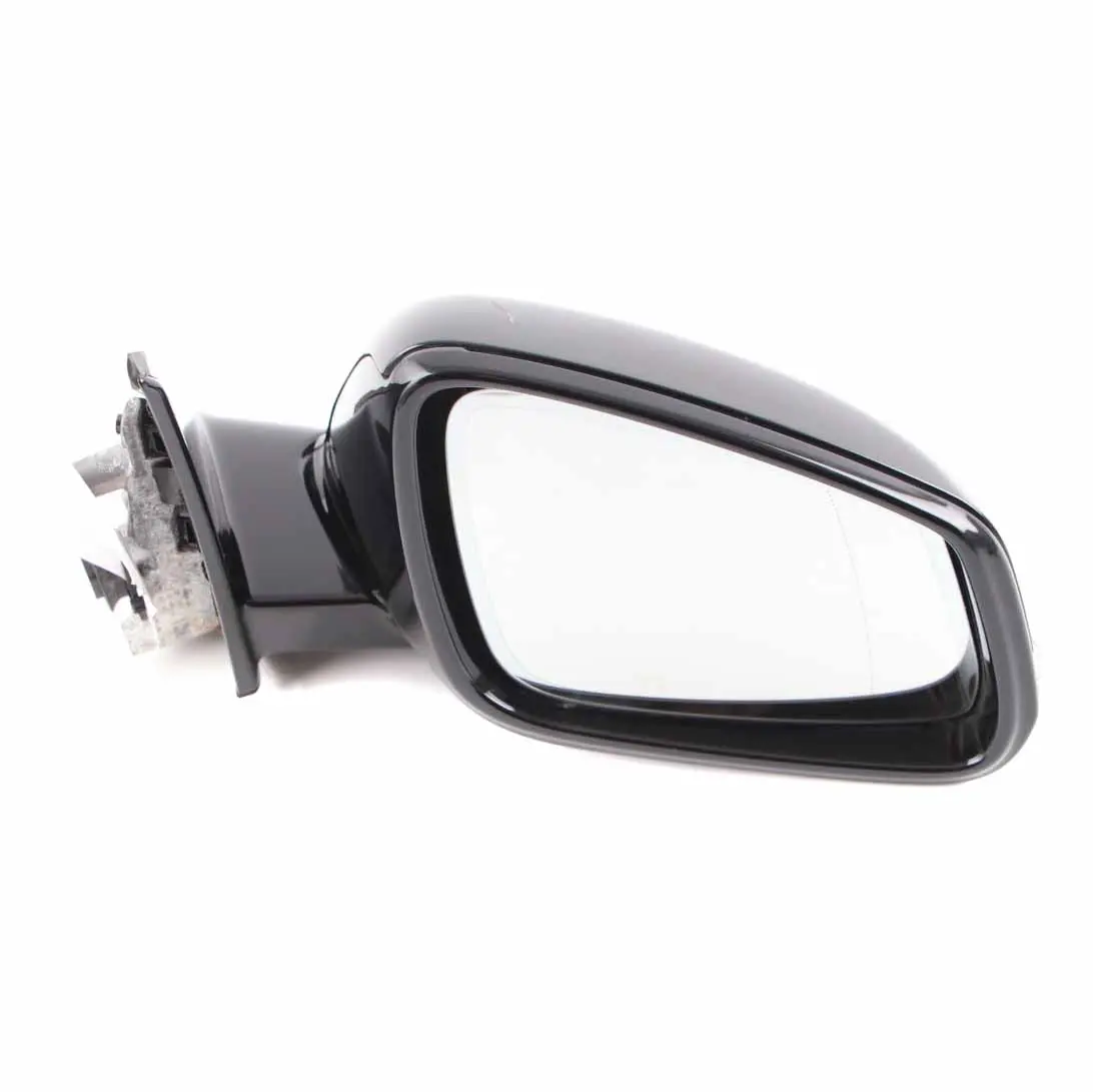 BMW X1 F48 Wing Mirror High Gloss Right O/S 5 Pins Black Sapphire Metallic 475