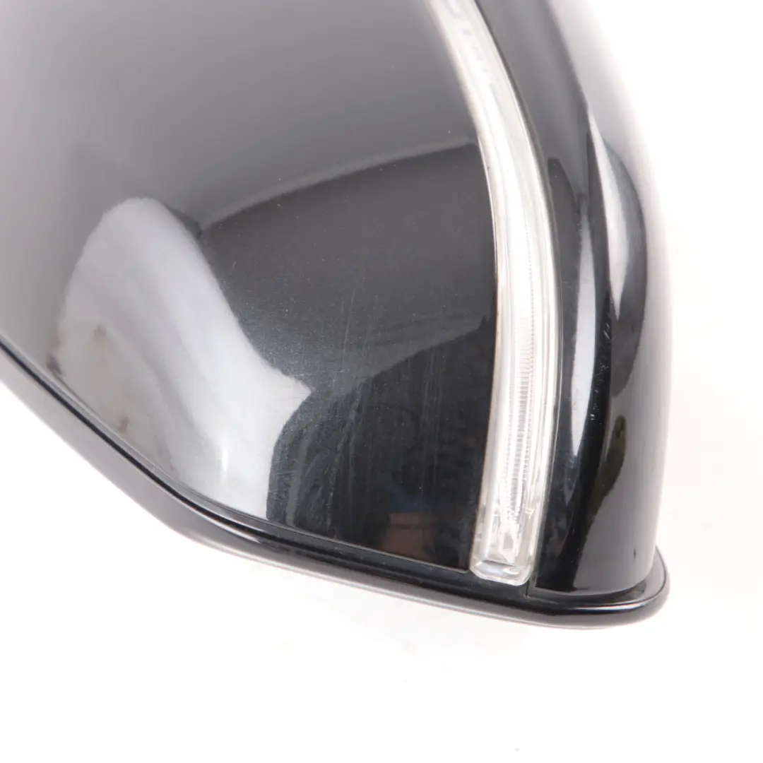 BMW X1 F48 Wing Mirror High Gloss Right O/S 5 Pins Black Sapphire Metallic 475