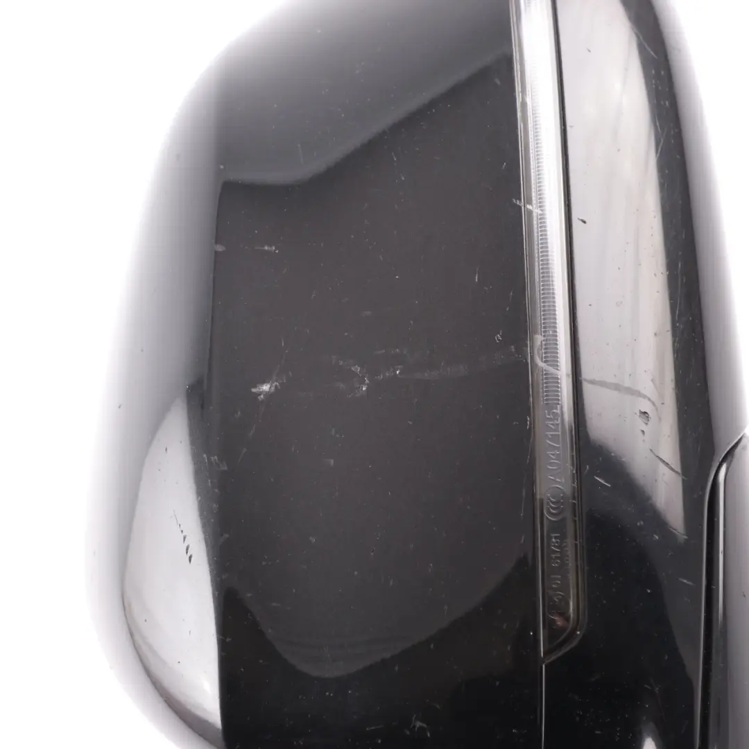 BMW X3 F25 Wing Mirror Heated High Gloss Door Left N/S Black Sapphire - 475