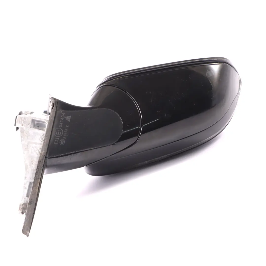 Wing Mirror BMW G30 G31 High Gloss Heated Door Right O/S Carbon Black - 416