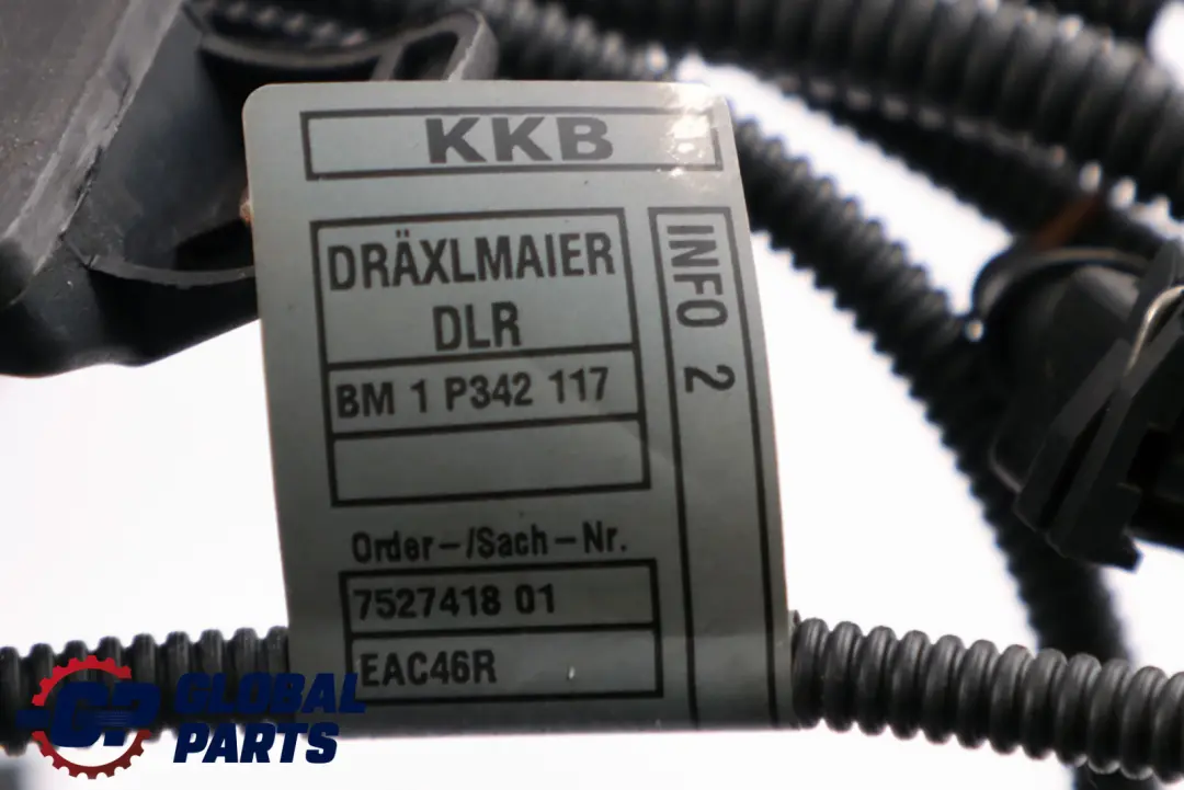 BMW 7 Series E65 730i Petrol M54 Engine Wiring Loom Harness Automatic 7527418