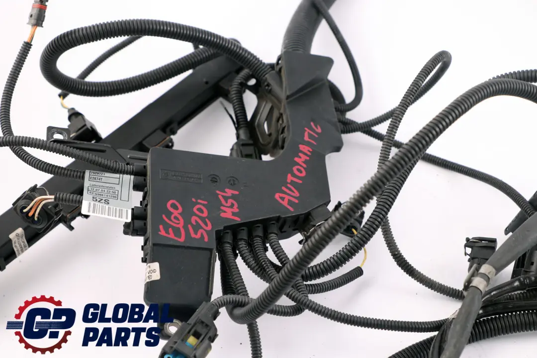 BMW 5 Series E60 E61 520i 525i 530i Petrol M54 Engine Wiring Wire Loom 7529723