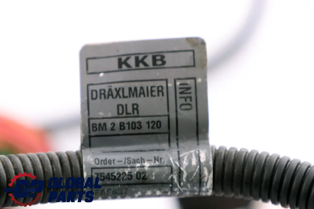 N52 Wiring Loom Harness Engine Gearbox Module Manual BMW 3 Series E90 E91 Petrol - SKU rhd-7545219-1 - Part number 7545219