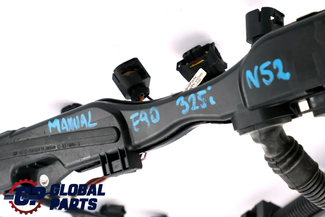 N52 Wiring Loom Harness Engine Gearbox Module Manual BMW 3 Series E90 E91 Petrol - SKU rhd-7545219-1 - Part number 7545219