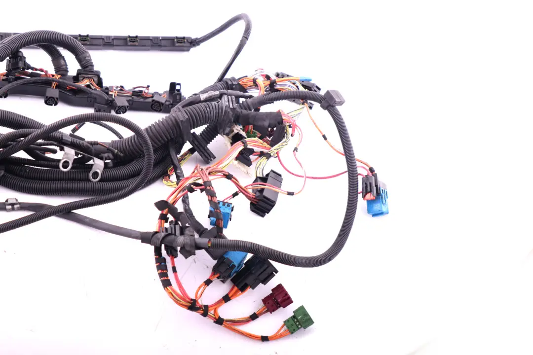 BMW 5 6 Series E60 E61 E63 E64 N52 Engine Wiring Loom Harness 7556868 7556874
