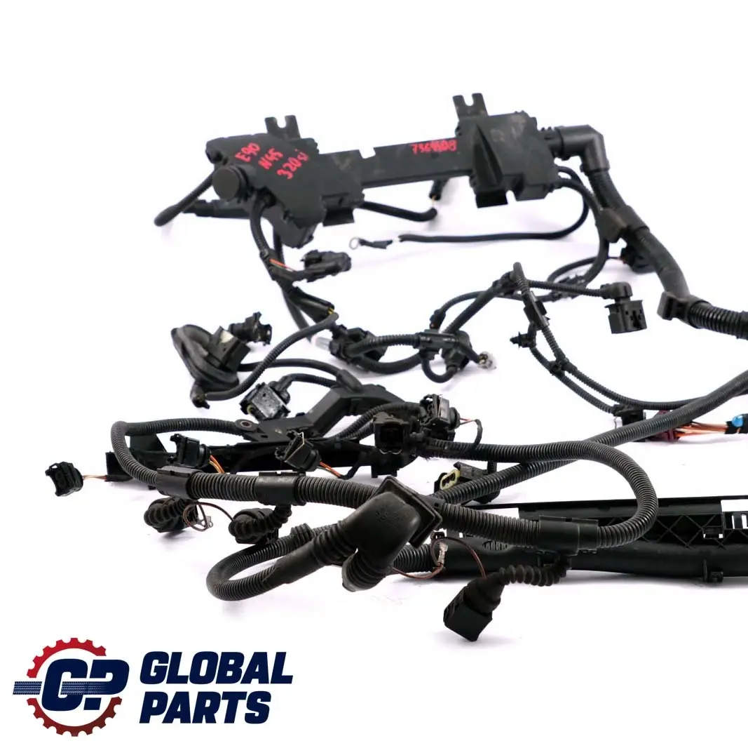 BMW 3 Series E90 320si N45 Petrol Engine Wiring Loom Harness 7564408