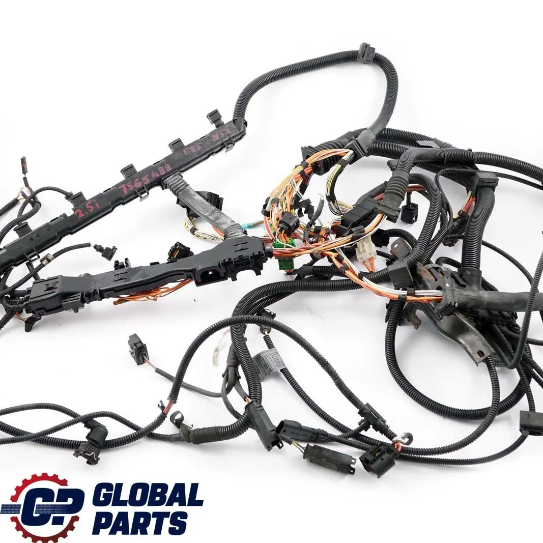 BMW Z4 E85 2.5i Petrol N52 Engine Wiring Loom Harness Module Manual 7565488