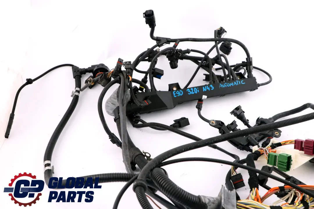BMW E90 320i Petrol N43 Wiring Loom Harness Ignition 7570534 7570542 Automatic