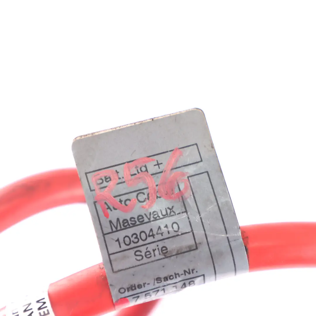 Mini Cooper One D R55 R56 W16 Positive Battery Power Cable Lead Wire 7571148