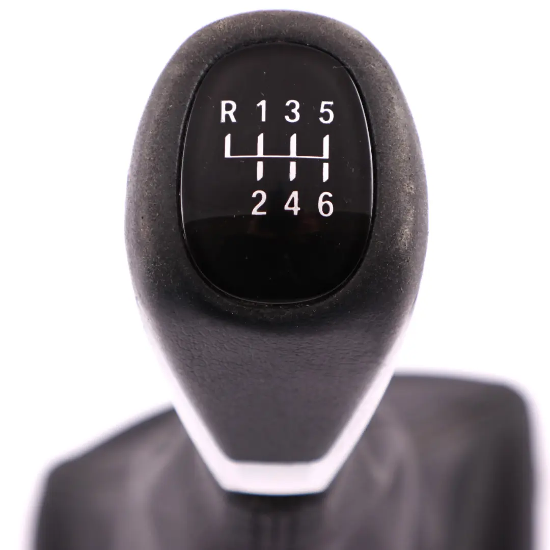 BMW 2 Series F45 F46 Shift Gear Knob Lever Cover Black Leather 6-speed 7642012