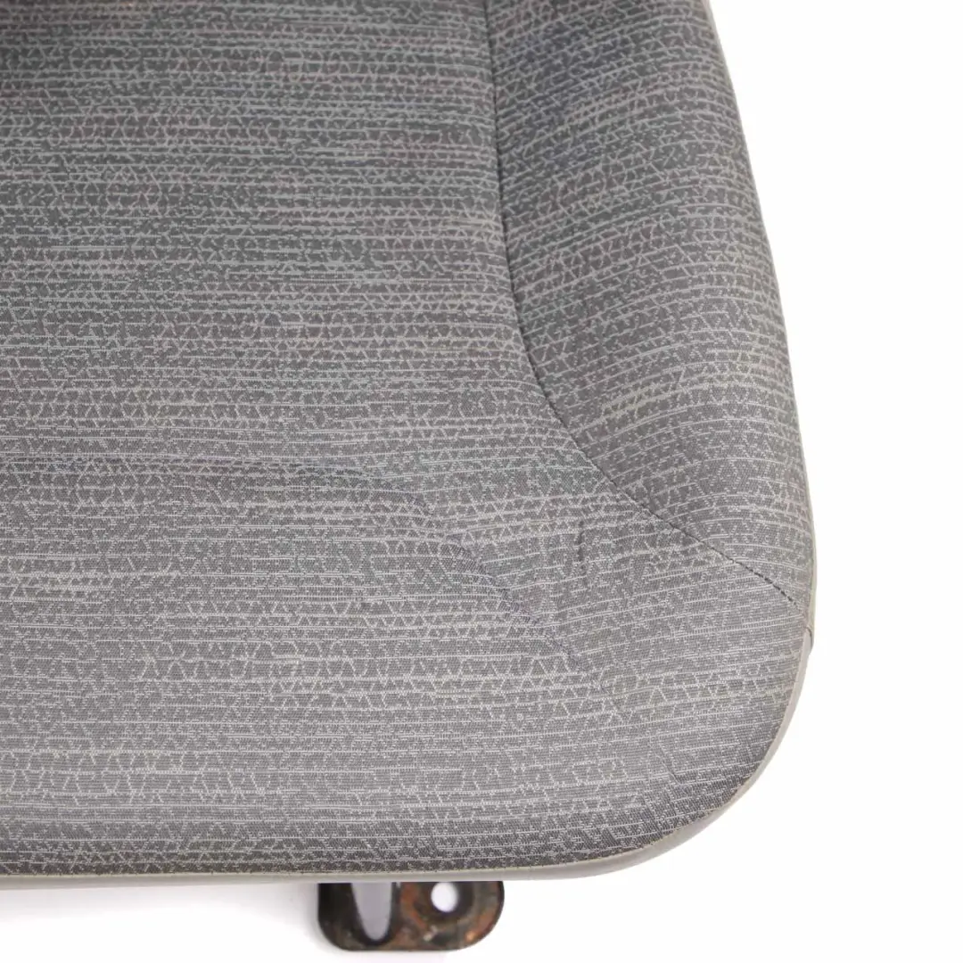 Front Seat Renault Trafic II Passenger Double Seat Left N/S Velvet Cloth Grey