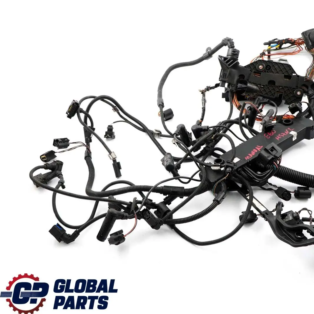 BMW 5 Series E60 E61 LCI 525d M57N2 Engine Wiring Loom Harness Manual 7796846