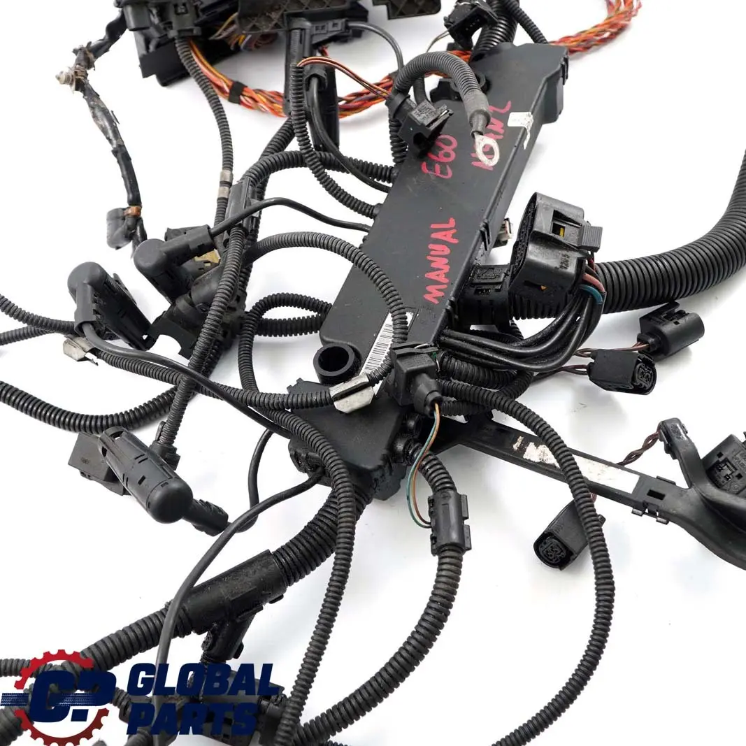 BMW 5 Series E60 E61 LCI 525d M57N2 Engine Wiring Loom Harness Manual 7796846