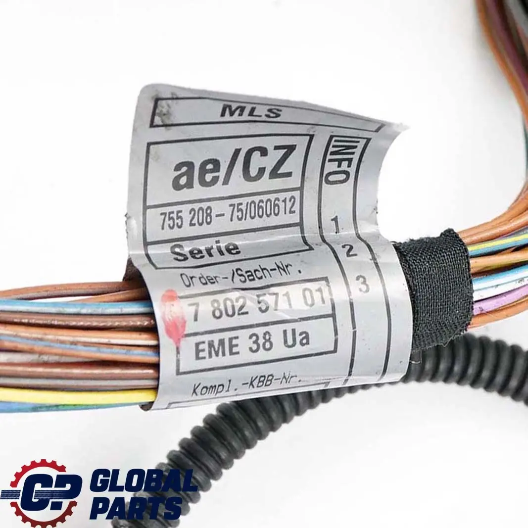BMW 5 Series E60 E61 530d M57N2 Wiring Loom Harness Engine Manual 7802571