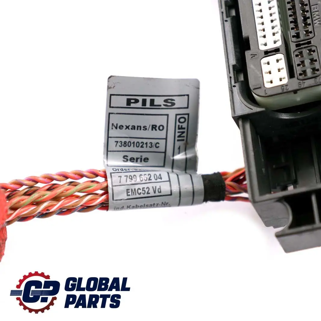 BMW X5 X6 Series E70 3.0sd E71 35dX M57N2 Engine Wiring Harness DDE Set 7803681