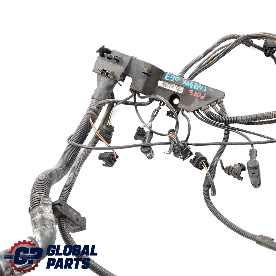 BMW 1 3 E87 E90 E91 M47N2 Engine Injector Module Wiring Harness Cable 7804722