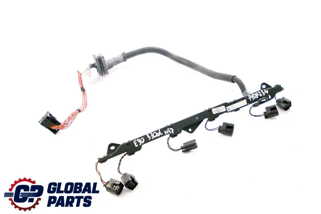 BMW 3 E90 E91 325d 330d N57 Engine Injector Module Wiring Harness Cable 7808234