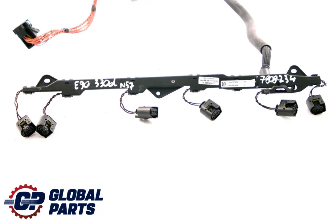 BMW 3 E90 E91 325d 330d N57 Engine Injector Module Wiring Harness Cable 7808234