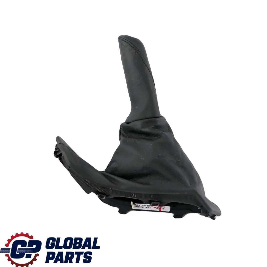 BMW 1 2 Series 1 F20 F21 F22 Handbrake Lever Cover Black Leather 7846804