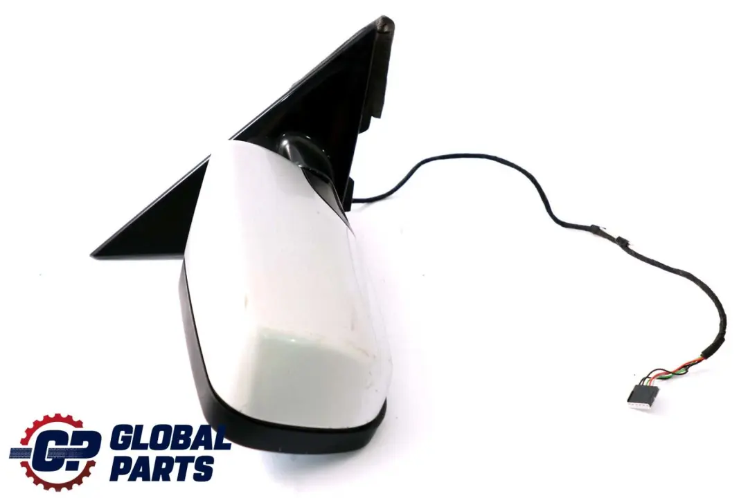 BMW 3 Series E46 Heated Right O/S Wing Mirror High Gloss Titansilber Silver 354