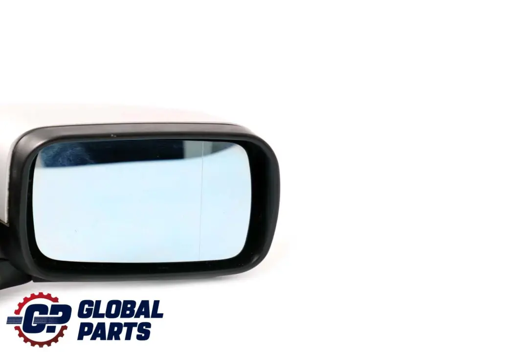 BMW 3 Series E46 Heated Right O/S Wing Mirror High Gloss Titansilber Silver 354
