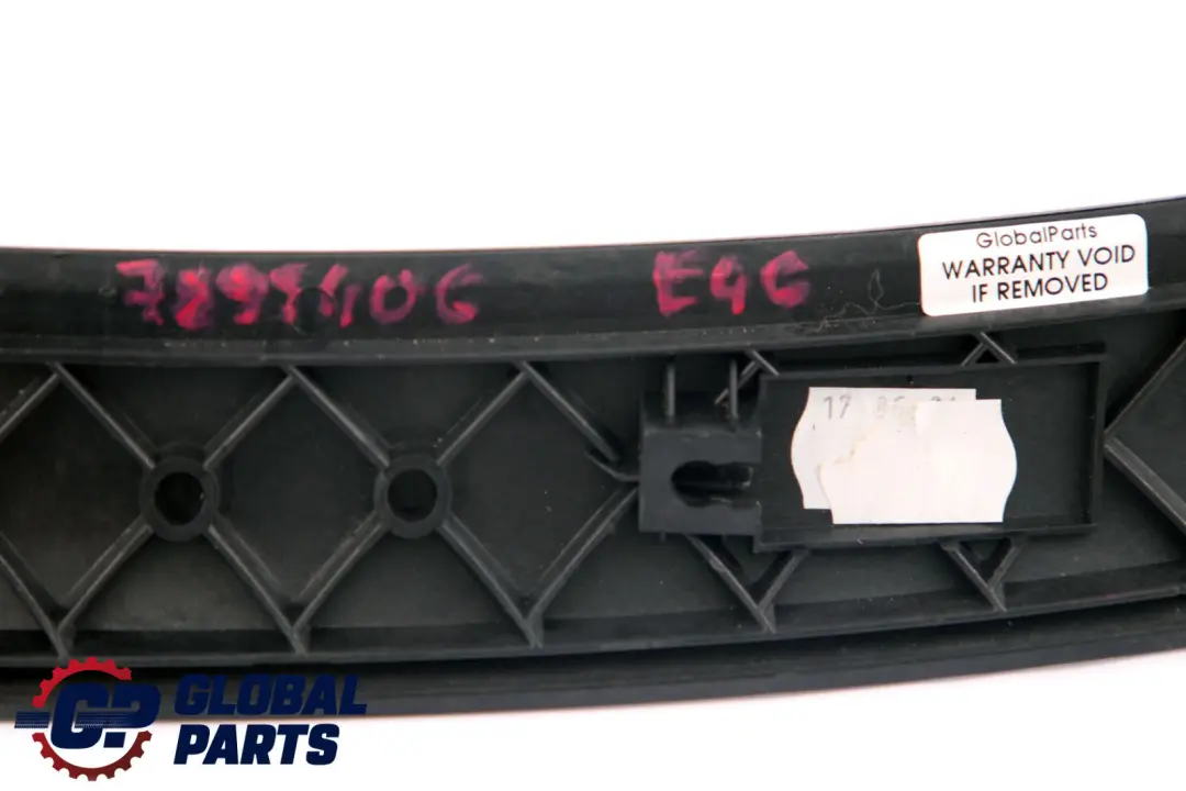 BMW 3 Series E46 Trim Panel Cover Dashboard Strip Aluminium Set Silver Cube