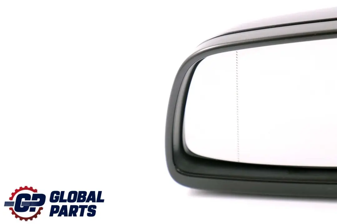 BMW 5 Series E60 E61 Auto Dip High Gloss Left Wing Mirror N/S Carbonschwarz 416