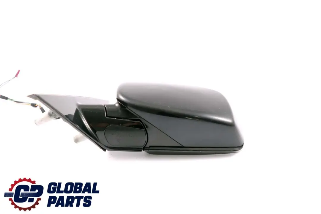 BMW 5 Series E60 E61 Auto Dip High Gloss Left Wing Mirror N/S Carbonschwarz 416