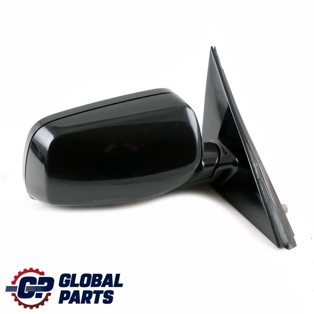 BMW 5 Series E60 E61 Auto Dip High Gloss Right Wing Mirror O/S Black Sapphire