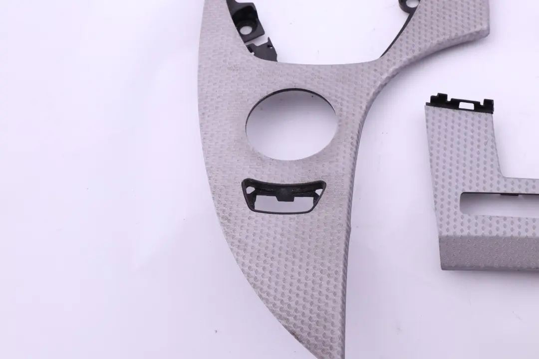 Set Decorative Strip Dashboard Interior Trim Alu Cube Pure BMW 5 Series E60 E61 - SKU rhd-7899378-1 - Part number 7899378