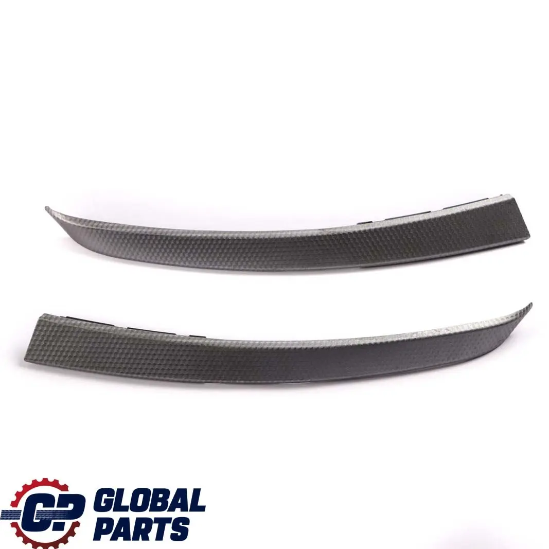 BMW 5 E60 E61 4 Set Decorative Strip Dashboard Interior Trim Alu Cube Pure